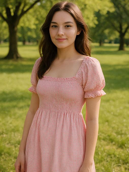 Gingham Fabric