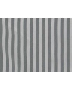8mm Stripe Habutai, Grey and White
