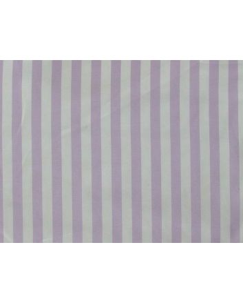 8mm Stripe Habutai, Lilac and Cream
