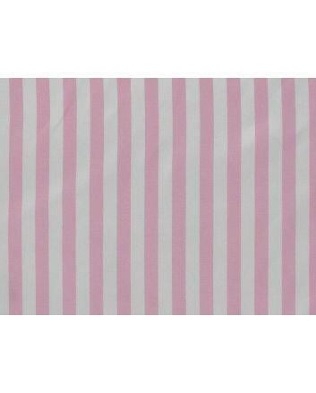 8mm Stripe Habutai, Pink and Cream