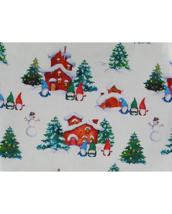 A Gonk Winter Cotton Print