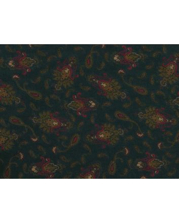 Abstract Paisley Premium Wool Print, Bottle
