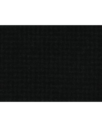 Alfred Brown Check Suiting Wool, Black
