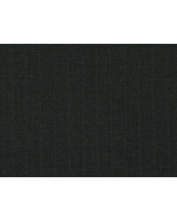 Alfred Brown Merino Two Fold Wool with Stripe, Charcoal