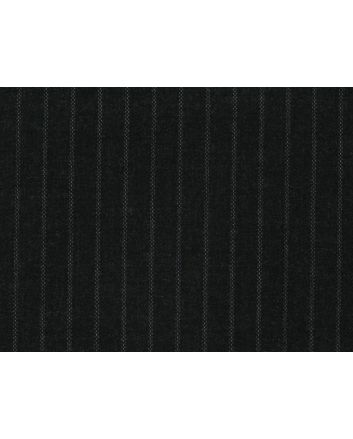 Alfred Brown Stripe Suiting Wool, Grey