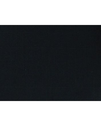 Alfred Brown Super 110s Faint Check Suiting Wool, Blue