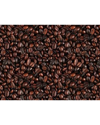 Allover Coffee Beans Cotton Print
