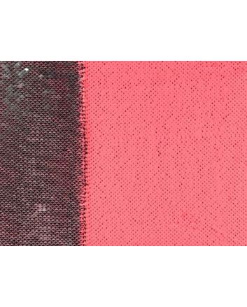 Allover Reversible Sequin, Pink and Silver