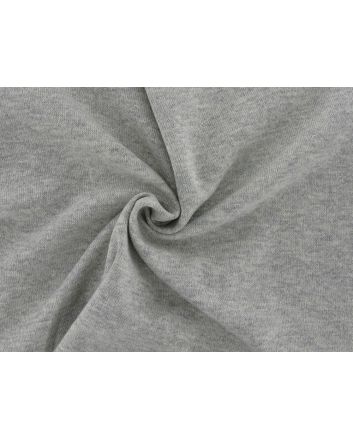 Alpaca Wool Blend Knit Jersey, Light Grey
