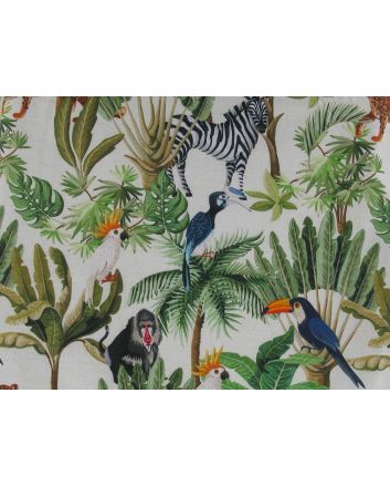 Animal Kingdom Cotton Poplin Print