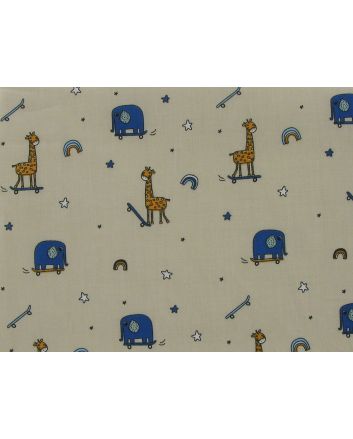 Animal Skoot Polycotton, Beige