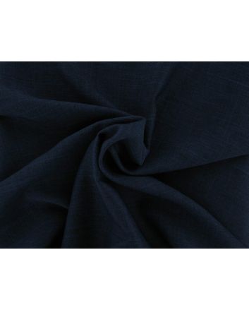 Anvi Viscose Linen Melange Blend, Navy