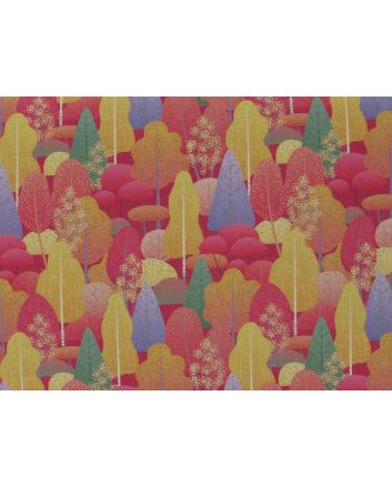 Autumn Forest Cotton Print