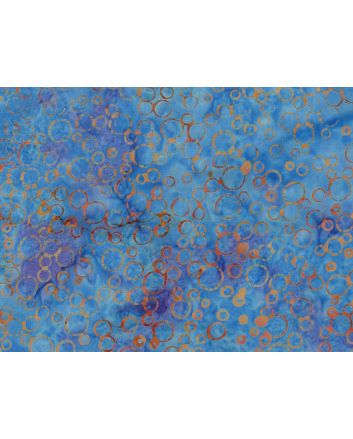 Bali Batik Cotton, Bubble, Steel