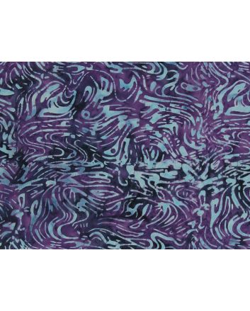 Bali Batik Cotton, Marble, Purple