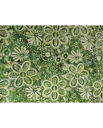 Bali Batik Cotton, Meadow Flower, Grass