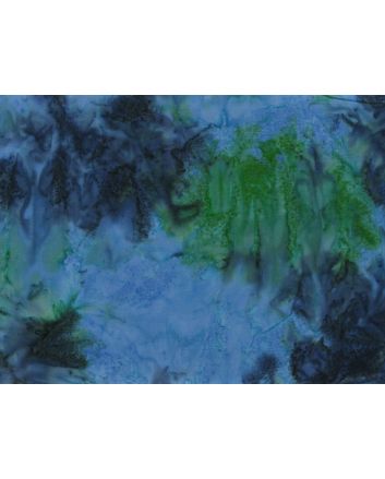 Bali Batik Cotton, Splash, Earth