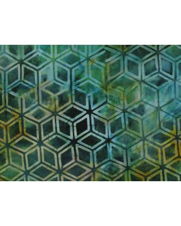 Bali Batik Cotton, Star Cube, Bottle