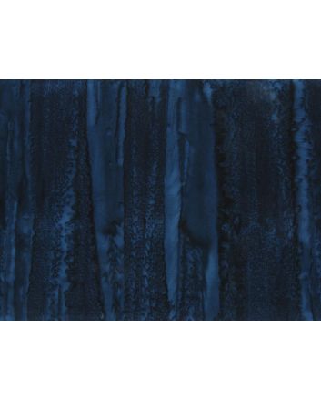 Bali Batik Cotton, Waterfall, Navy