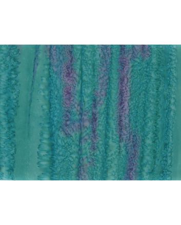 Bali Batik Cotton, Waterfall, Teal