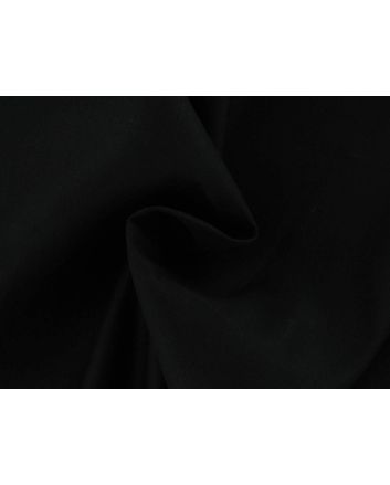 Ballycastle Irish Linen And Cotton Blend, Black