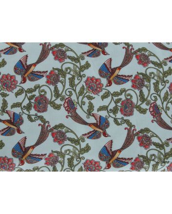 Birds in Flight Printed Cotton Needlecord
