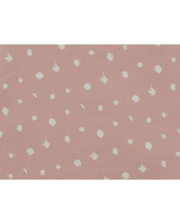 Blossom Flutter Printed Cotton Twill, Pink