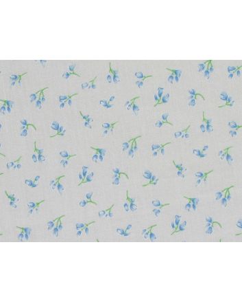 Bluebell Flutter Polycotton Print