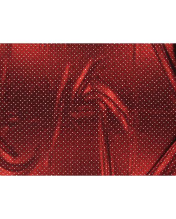 Bodre Dew Drop - Red and Silver