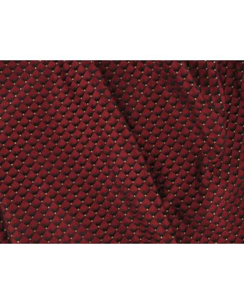 Brocade Squares - Red with Gold