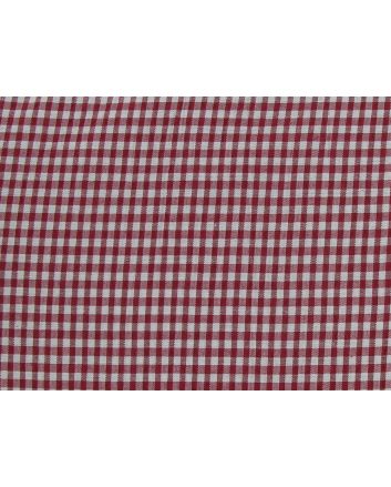 Bubble Gingham Seersucker, Red