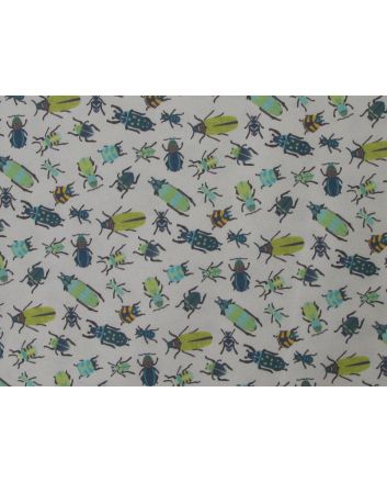 Bug World Quilters Cotton Print, Ivory