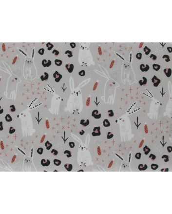 Bunny Field Cotton Print