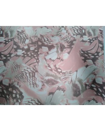 Butterfly Wings Polyester Stretch Satin