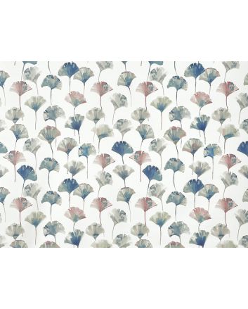 Camarillo Cotton Curtain Fabric, Flamingo