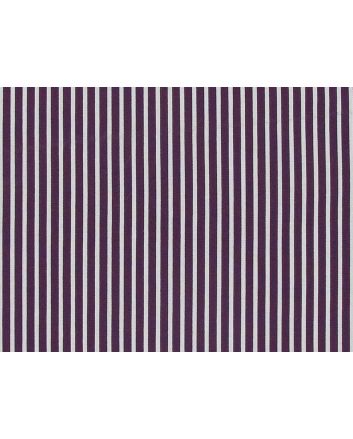 Candy Stripe Cotton Poplin, Purple