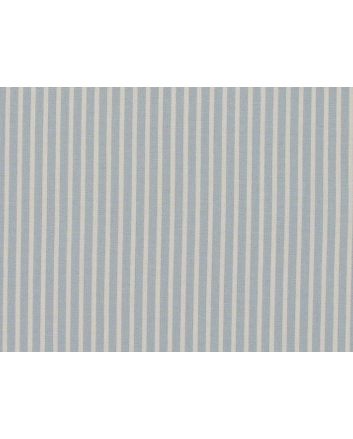 Candy Stripe Cotton Poplin, Sky Blue
