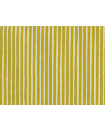 Candy Stripe Cotton Poplin, Yellow