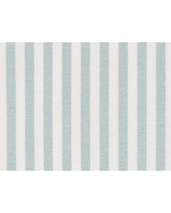 Canvas Weight Cotton Blend, 0.5cm Stripe, Aqua