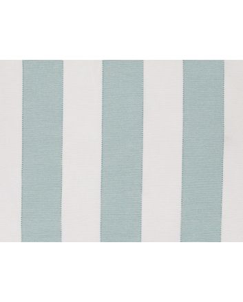Canvas Weight Cotton Blend, 4.5cm Stripe, Aqua