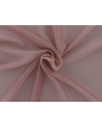 Cationic Yoryu Chiffon, Dusky Pink