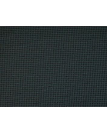 Checked Wool Blend, Green and Black