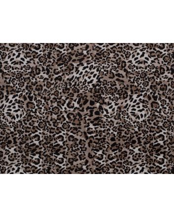 Cheetah Spots Printed velvet