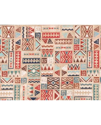 Cheyenne Cotton Print, Motif, Light