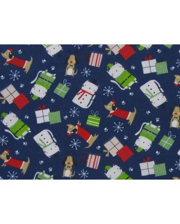 Christmas Pets and Presents, Navy