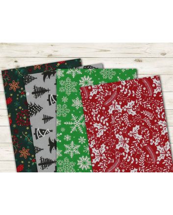 Christmas Prints Short Length Bundles