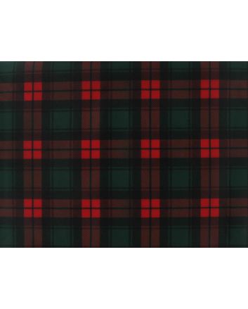 Christmas Tartan Polyester Lining