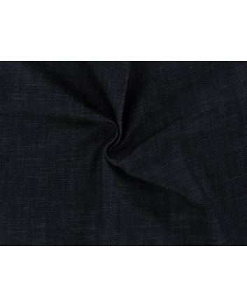 Cibolo 11oz Fade Effect Stretch Denim, Dark Blue