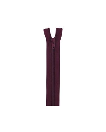 Closed End Dress Zip, 14 Inch, Burgundy