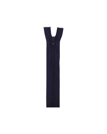 Closed End Dress Zip, 16 Inch, Dark Purple